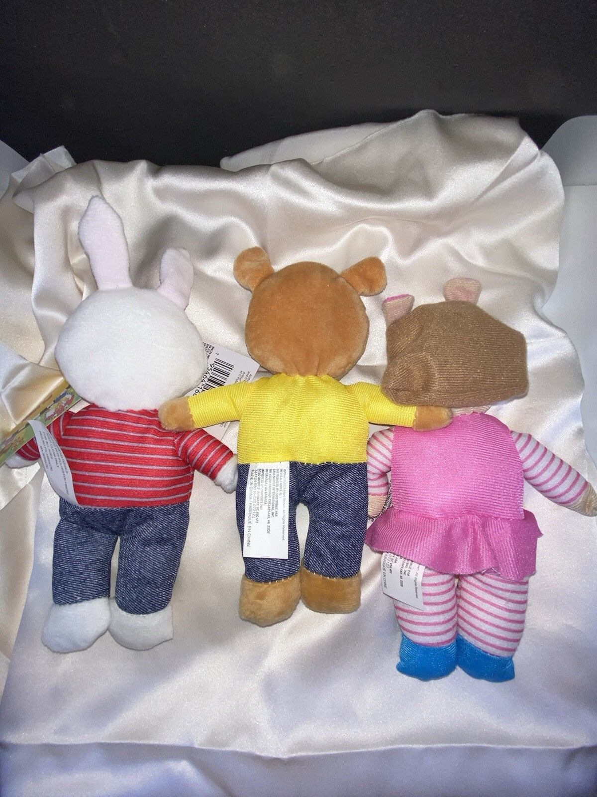 PBS Arthur Plush Stuffed Toy Set of 3 NWT Classroom Reading Buddies