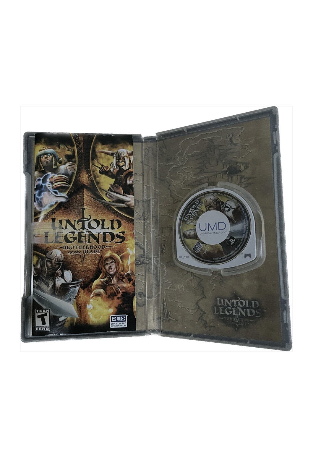 Untold Legends: Brotherhood of the Blade (Sony PSP, 2005) Jugadores de PlayStation