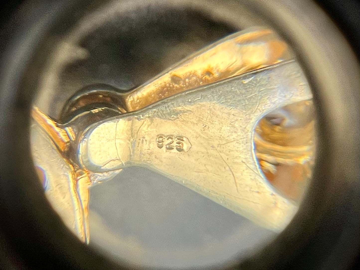 Colgante de cabeza de Jesús chapado en oro de plata de ley 925 33G con detalles de circonita - 72,30x32,02 mm