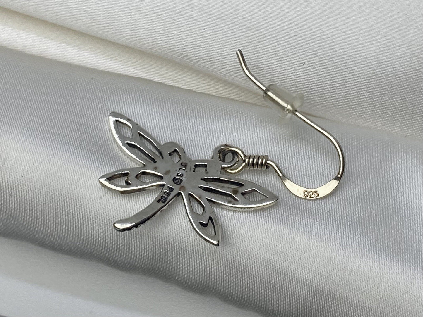 Pendientes colgantes con gancho de mariposa 🦋 de plata 925 Just Like Silver de Peter Stone