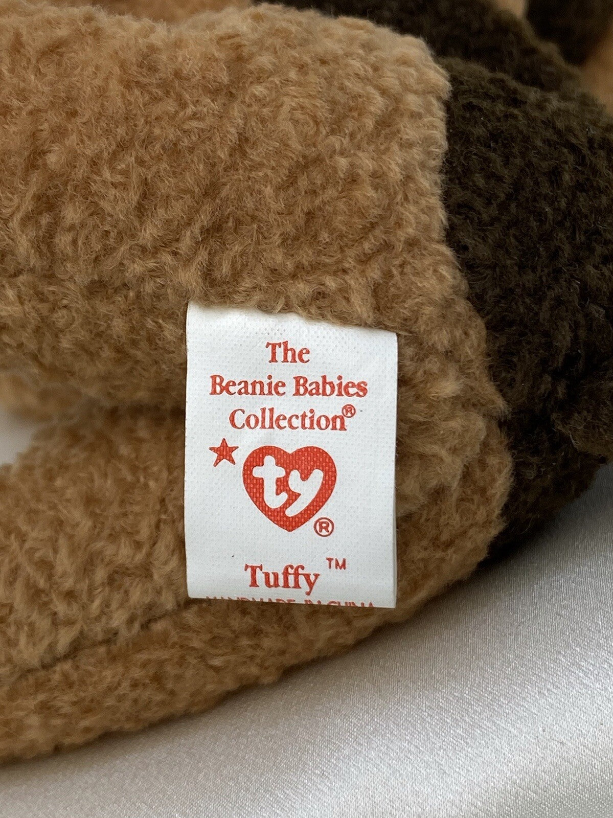 Rare Retired Ty Beanie Baby Tuffy The Dog 1996 Mint P E Pellets W Errors Vintage