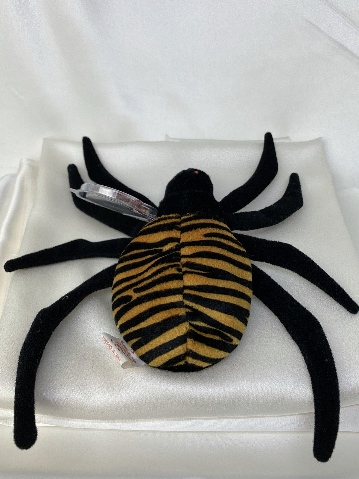 Rare Retired Ty Beanie Baby Spinner The Spider 1996-1997 Mint Pellets W Errors