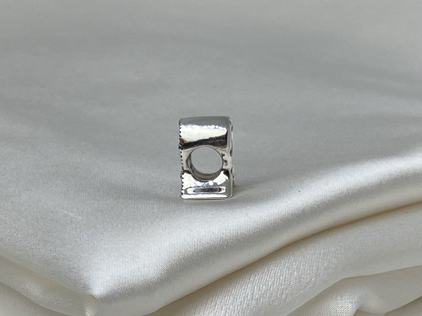 Pandora Sterling Silver 925 Sparkling Cubic Zirconia Taurus Zodiac Charm
