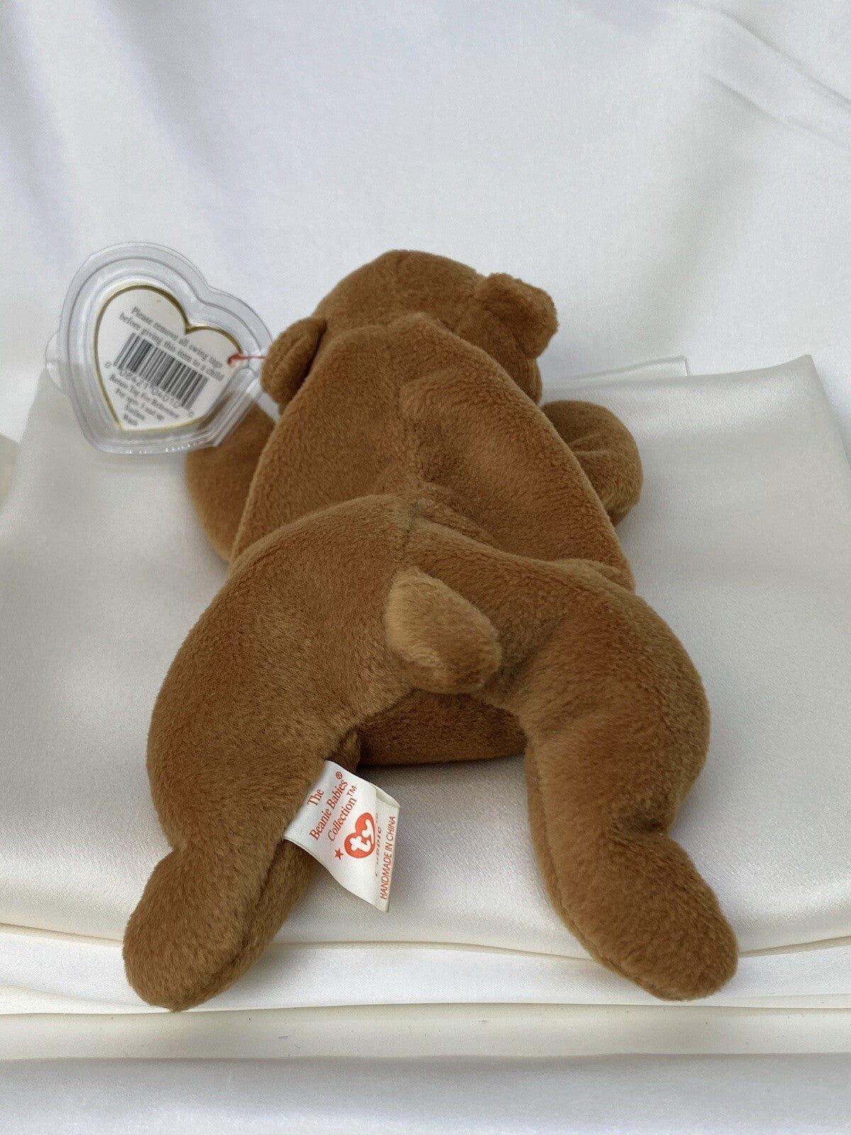 Raro Ty Beanie Baby jubilado Cubbie el Oso 1993 Gránulos de P.V.C. Con Numerosos Errores