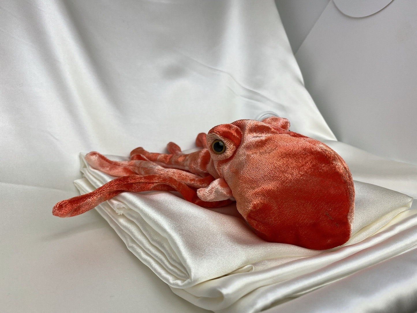 Rare Retired Ty Beanie Baby Wiggly The Octopus 2000 Mint P. E Pellets W Errors