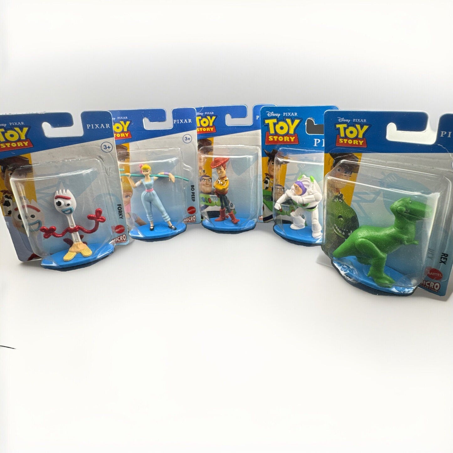 Disney Pixar Toy Story Woody y la pandilla, set de 5 minifiguras de colección, NUEVO