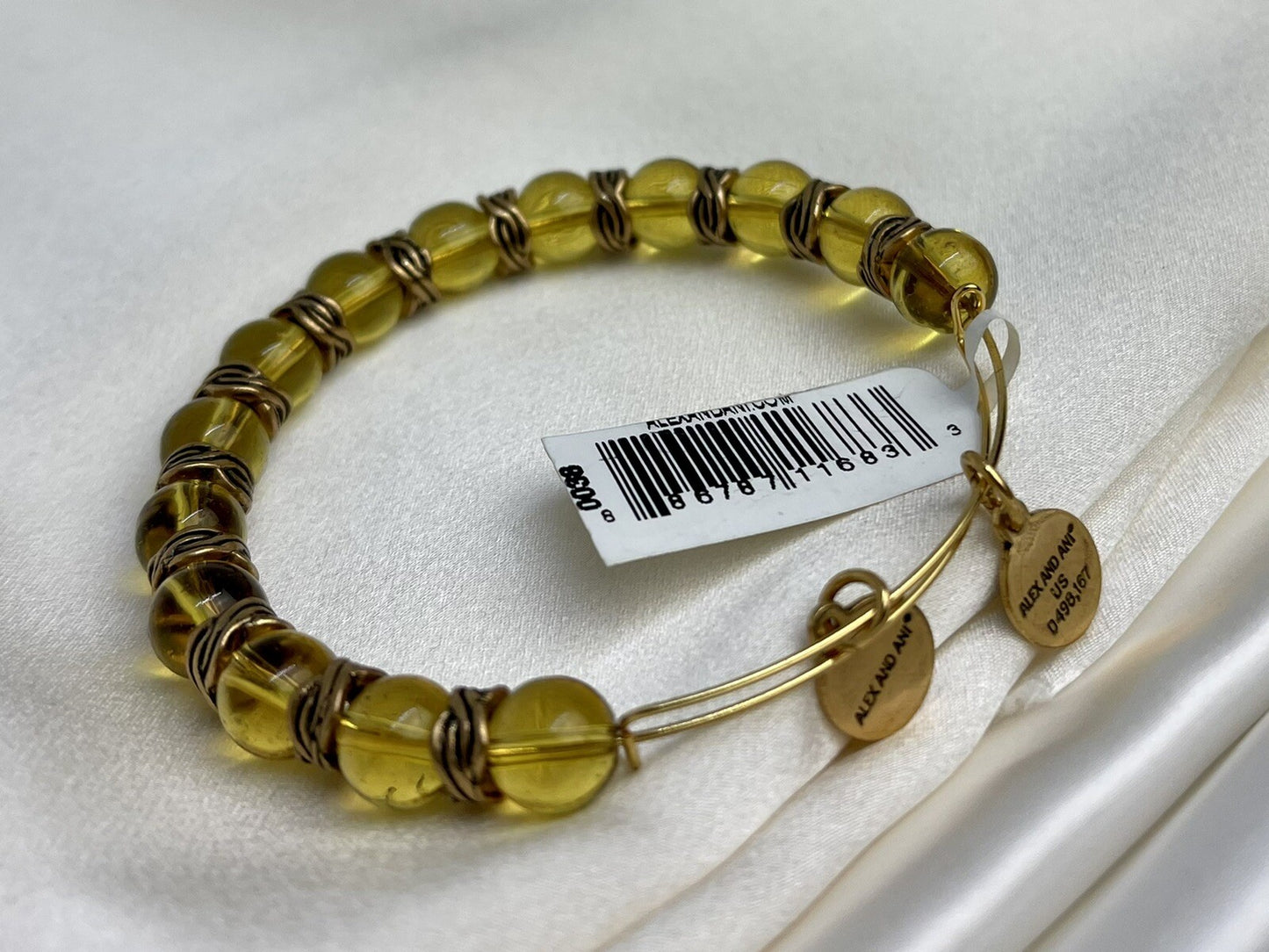 Alex and Ani Independence Glory Gold Rafaelian Wrap Bangle