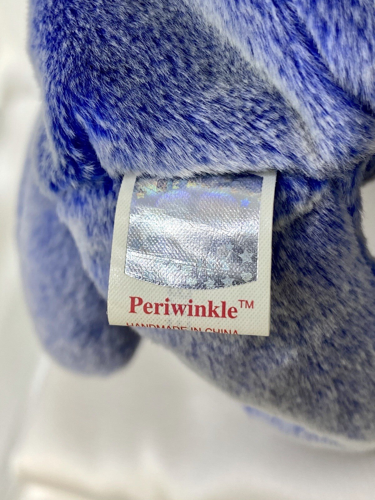 Oso Ty Beanie Baby Periwinkle Retirado Raro 2000 Menta C.E. Con Múltiples Errores