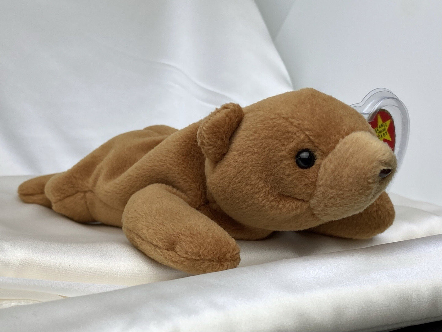 Raro Ty Beanie Baby jubilado Cubbie el Oso 1993 Gránulos de P.V.C. Con Numerosos Errores
