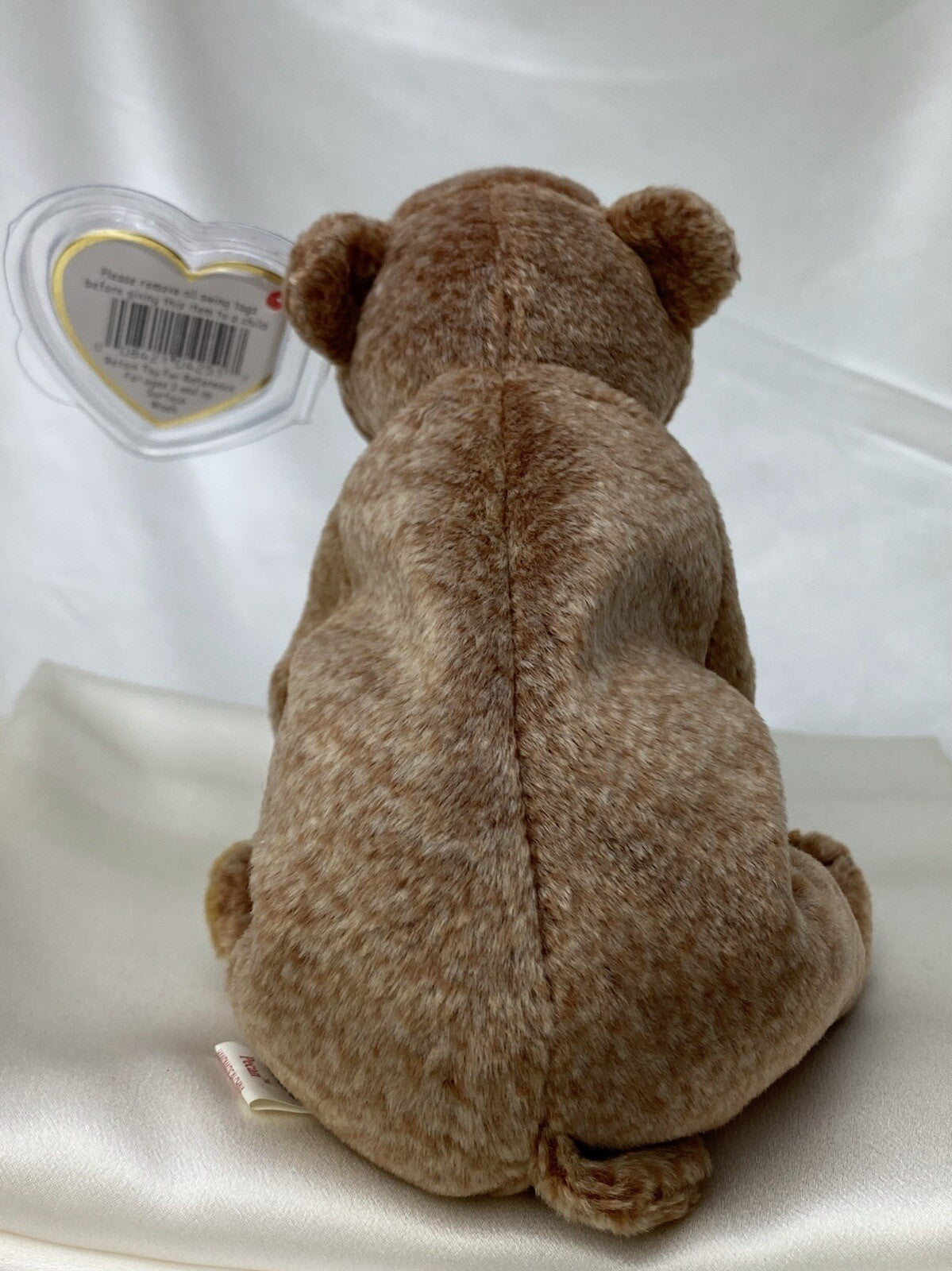 Rare Retired Ty Beanie Baby Pecan The Bear 1999 Mint P.E. Pellets With Errors