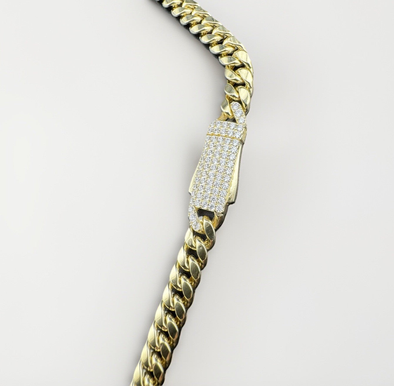 14K Yellow Gold Monaco Jingle Bell Cuban Link Chain 17in 7.66m 17.2 Gram Bold*