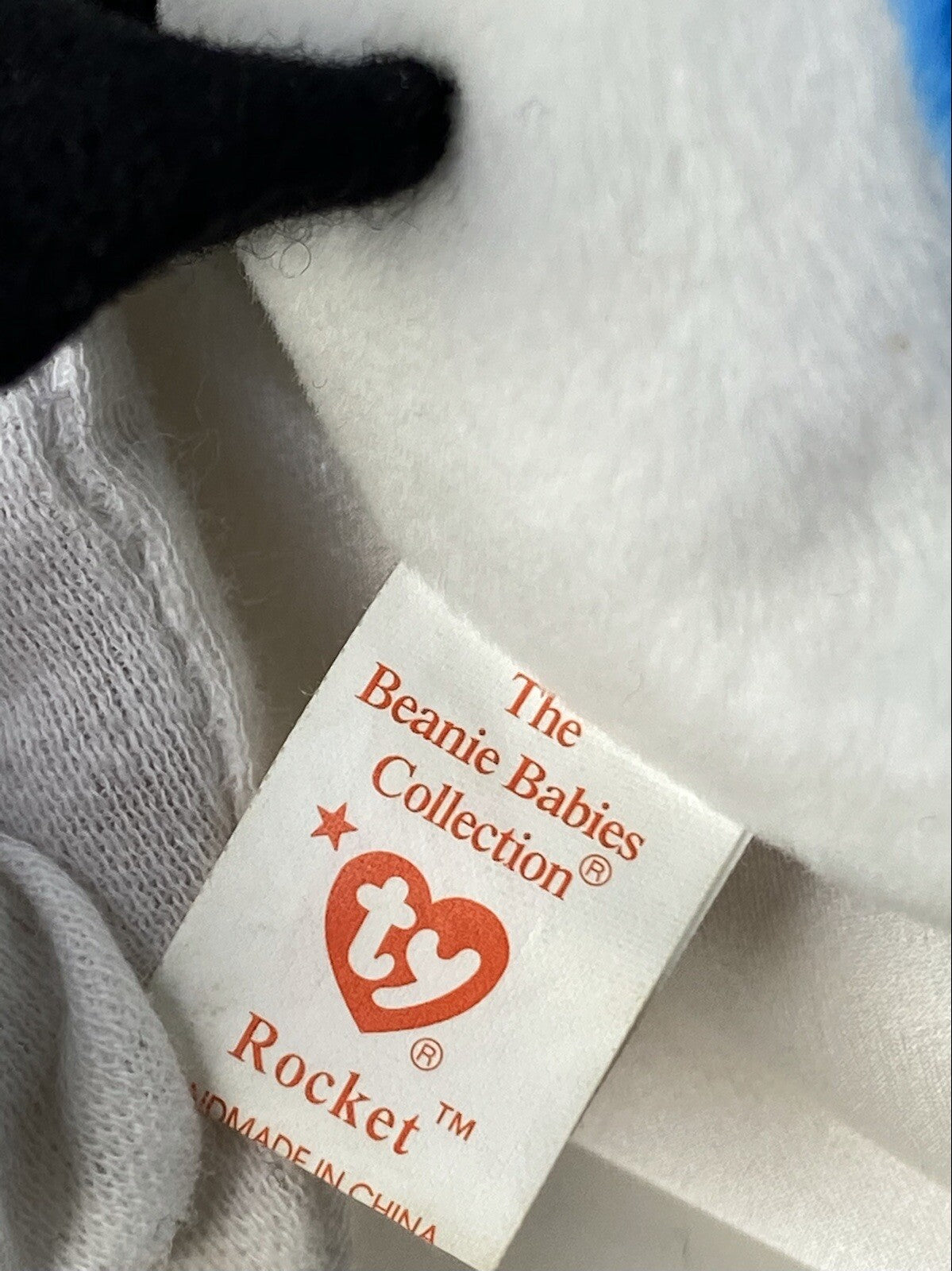 Rare Retired Ty Beanie Baby Rocket The Blue Jay 1997 Mint Pellets With Errors