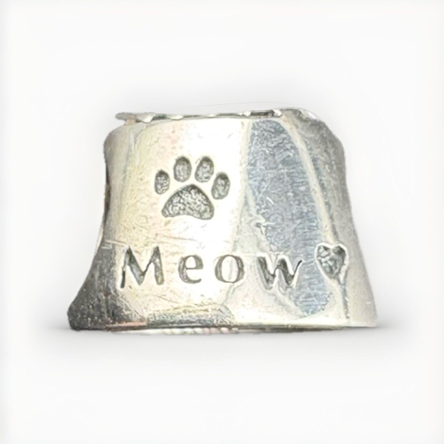 Pandora Charm Meow Cuenco Gato Espina de Pescado Plata de Ley 925