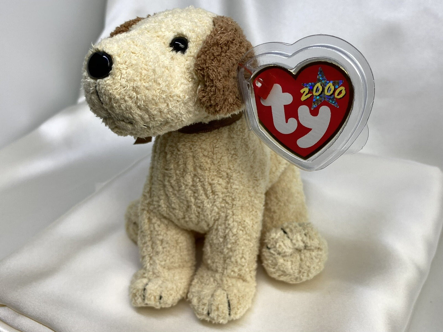 Ty Beanie Baby Rufus Plush Stuffed Animal 2000 with Tag Protector