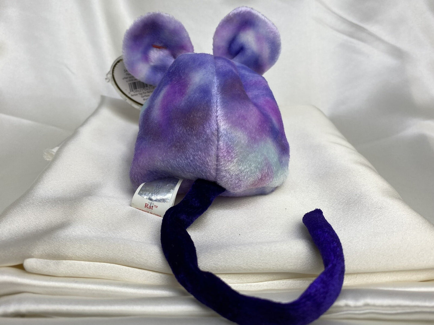 Ty Beanie Baby Rat Chinese Zodiac Collection Plush 2000 Retired Hang Tag Protect