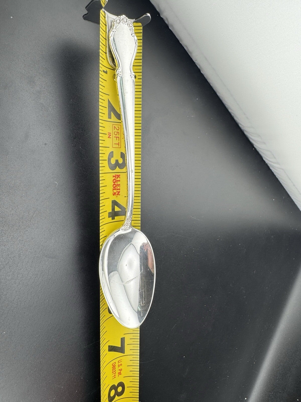 Wedding Bells International Rogers Sterling Silver 925 Serving Spoon 25.9G 6in
