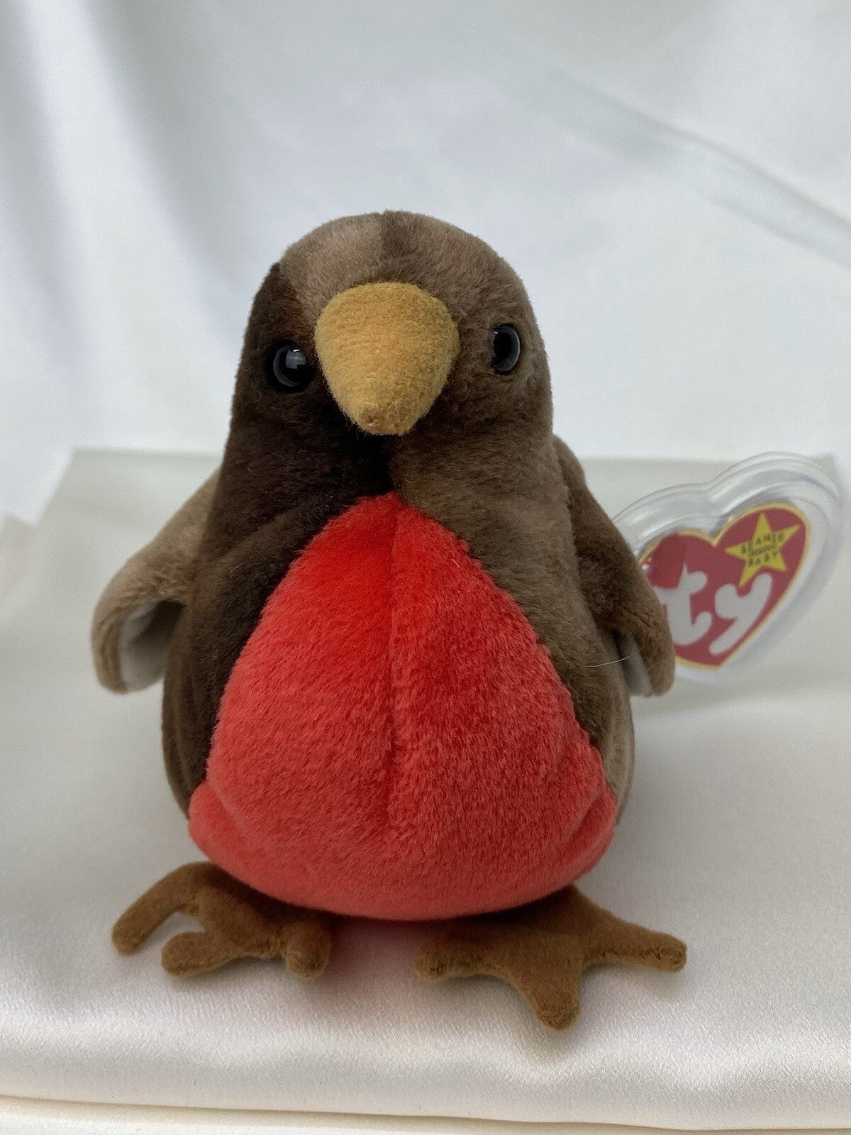 Rare Retired Ty Beanie Baby Early The Red Robin 1997-1998 Mint W Multiple Errors