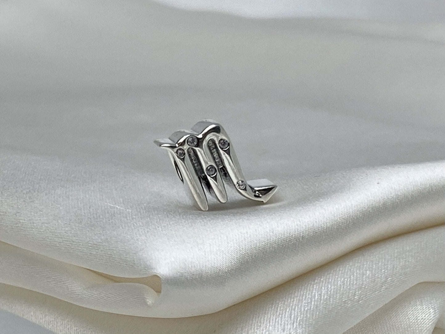 Pandora Sterling Silver 925 Sparkling Cubic Zirconia Scorpio Zodiac Charm