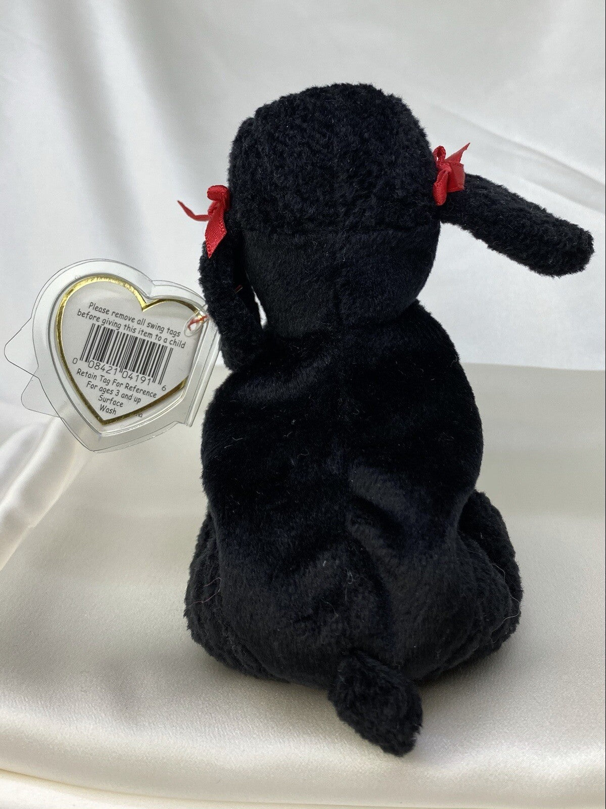 Rare Retired Ty Beanie Baby GiGi The Dog 1997-1998 Mint P.E. W Multiple Errors