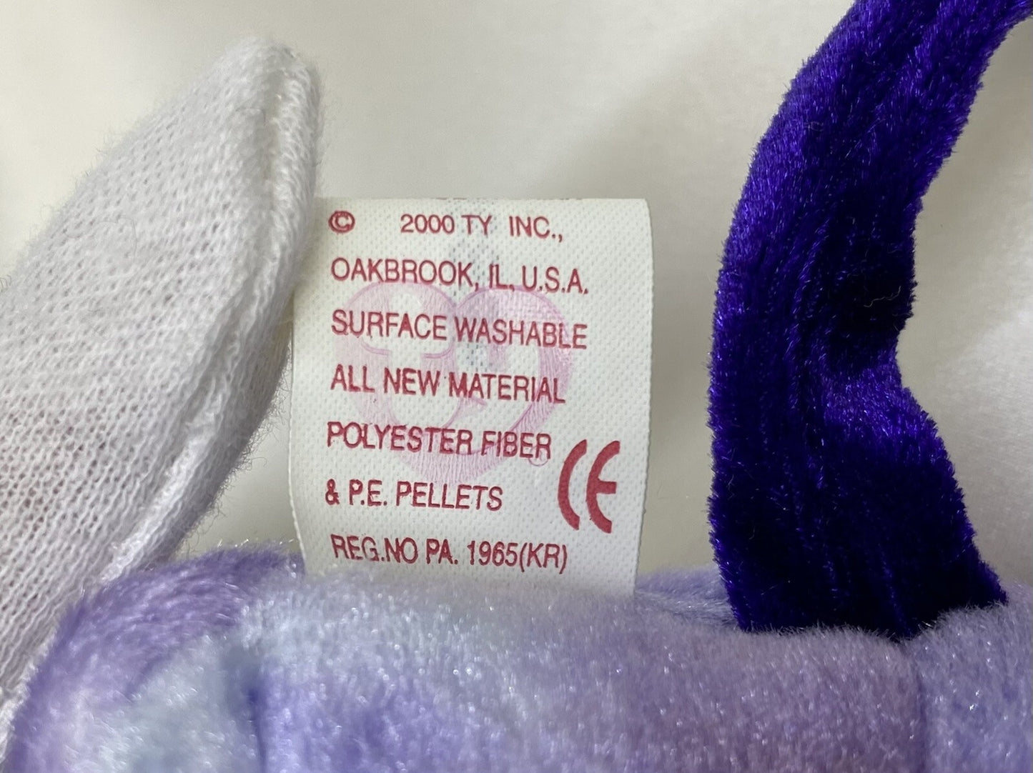 Ty Beanie Baby Rat Chinese Zodiac Collection Plush 2000 Retired Hang Tag Protect