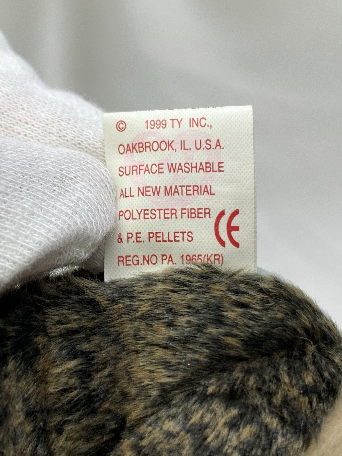 Rare Retired Ty Beanie Baby Cheeks The Ape 1999 Mint P.E. Pellets With Errors