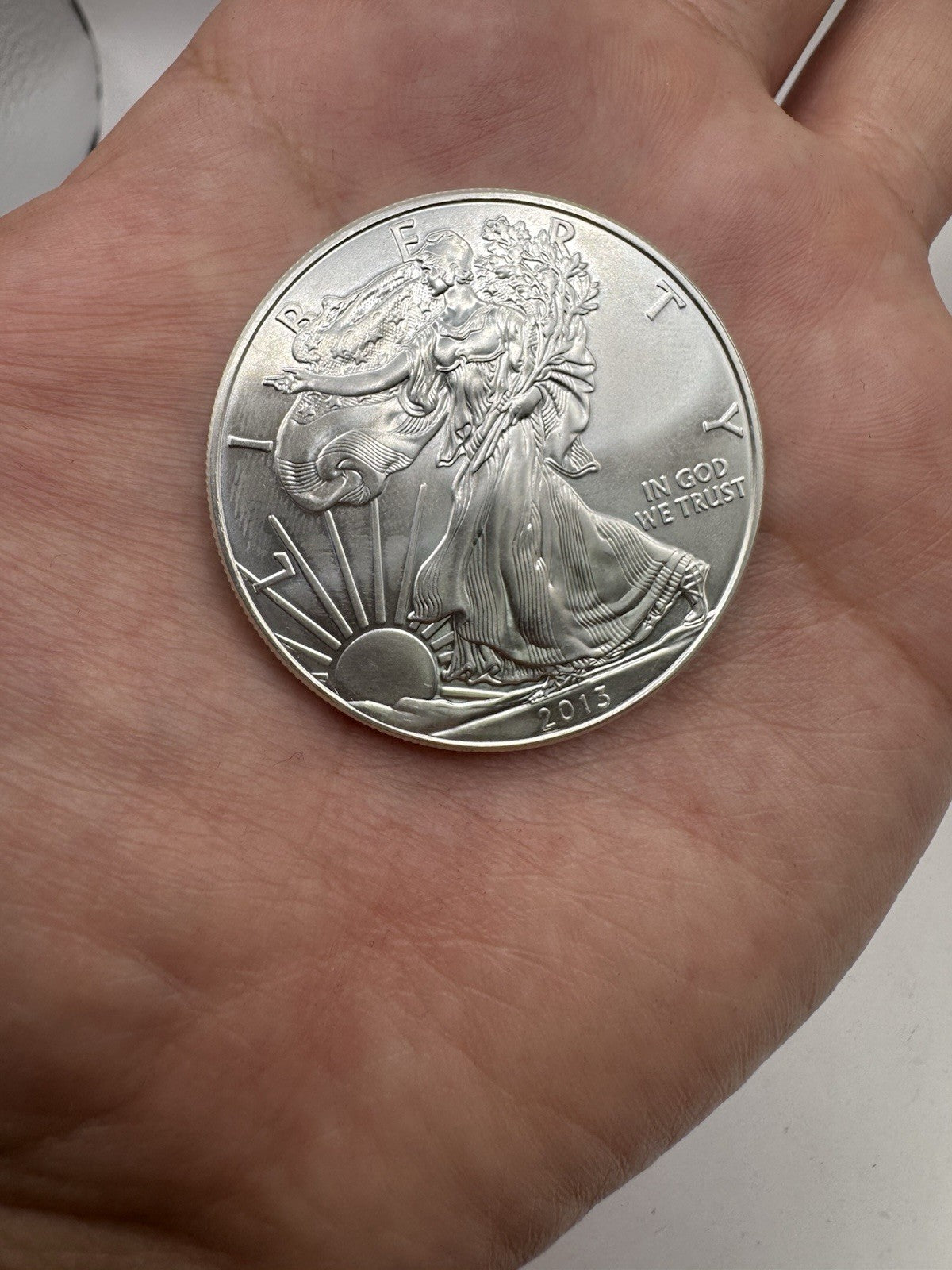 2013 American Silver Eagle 1 oz .999 Fine Silver Bullion Liberty Coin