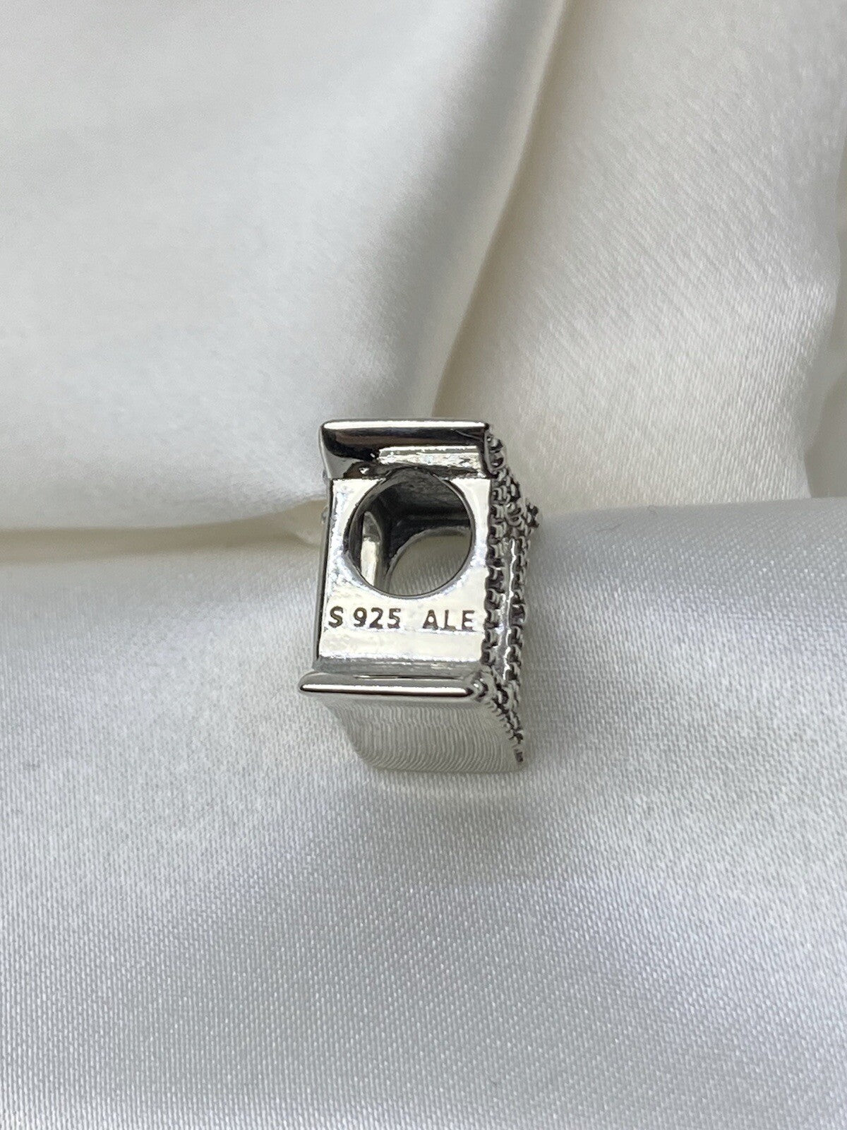 Pandora Sterling Silver 925 Sparkling Cubic Zirconia Gemini Zodiac Charm