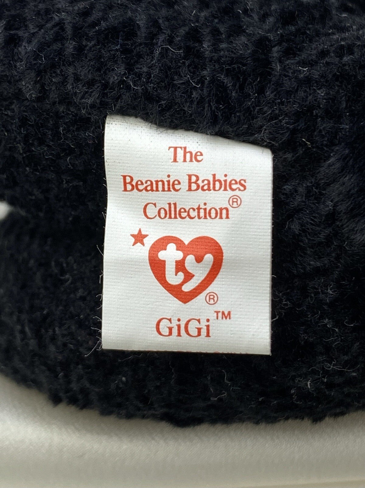 Rare Retired Ty Beanie Baby GiGi The Dog 1997-1998 Mint P.E. W Multiple Errors