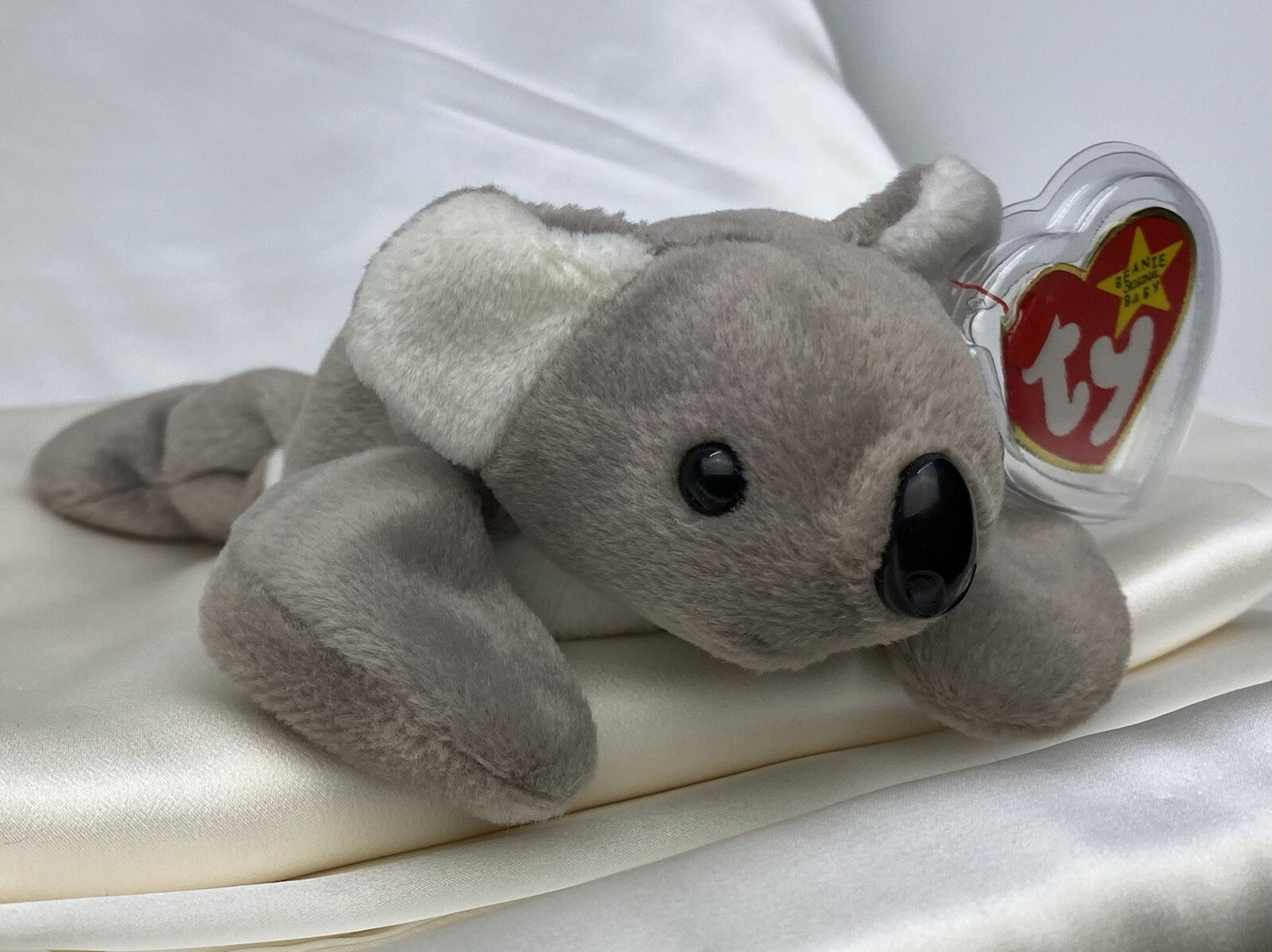 Rare Retired Ty Beanie Baby Mel The Koala 1996 Mint P.V.C. Pellets With Errors