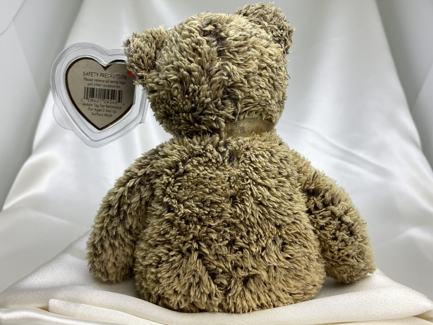 Ty Beanie Baby Harry The Bear Plush 2001 Retired with Errors