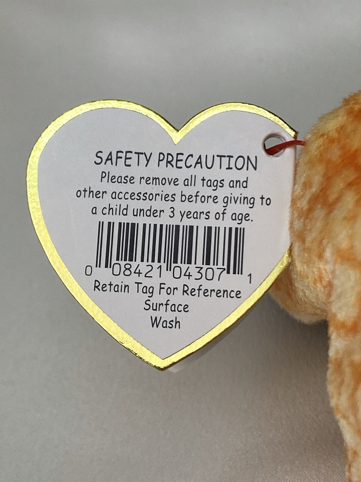 Rare Retired Ty Beanie Baby Slayer The Dragon 2000 Mint P.E. Pellets With Errors