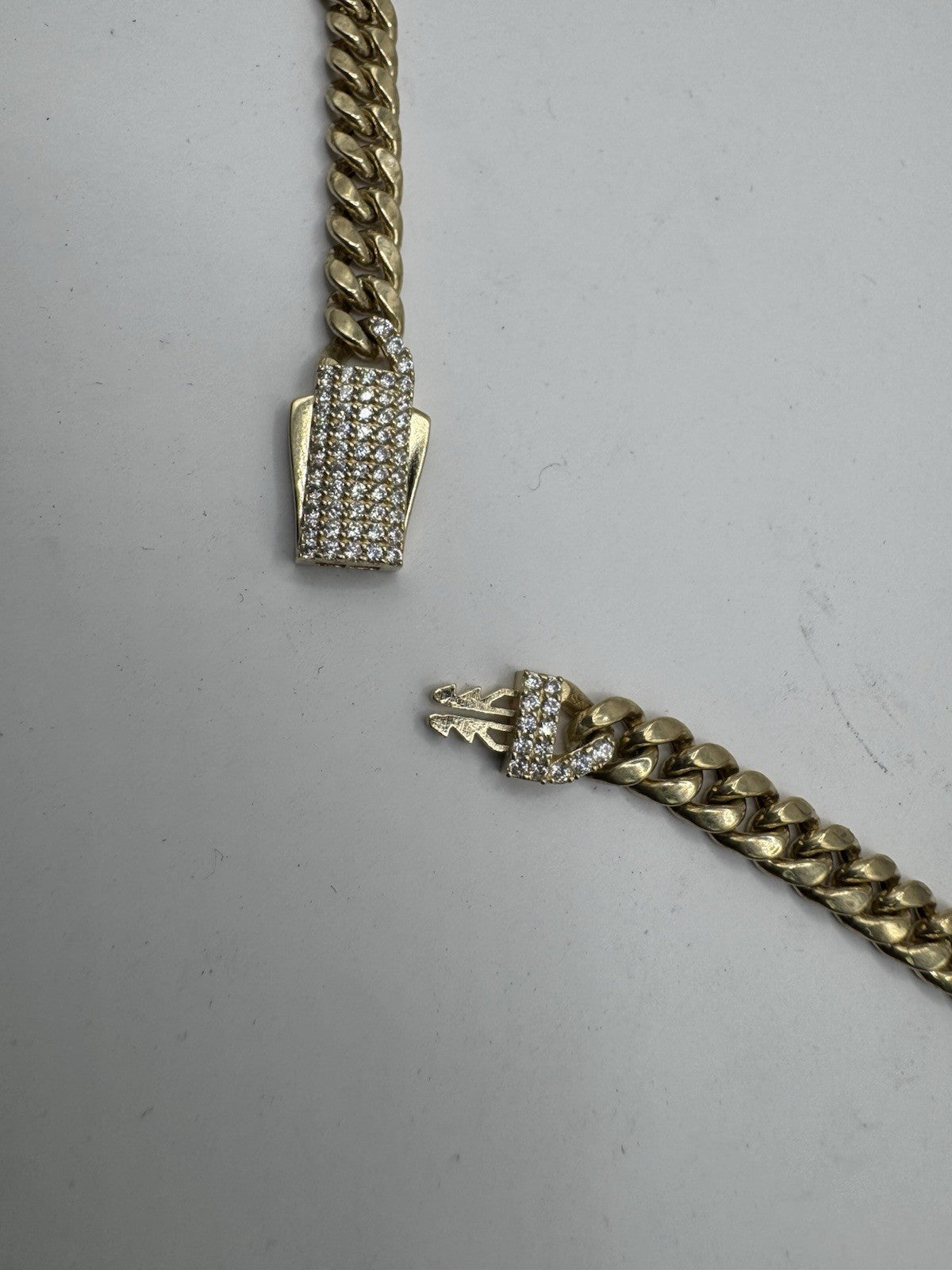14K Yellow Gold 6mm Miami Cuban Link Chain Necklace, 24" Long, 11.9G Semi Hollow