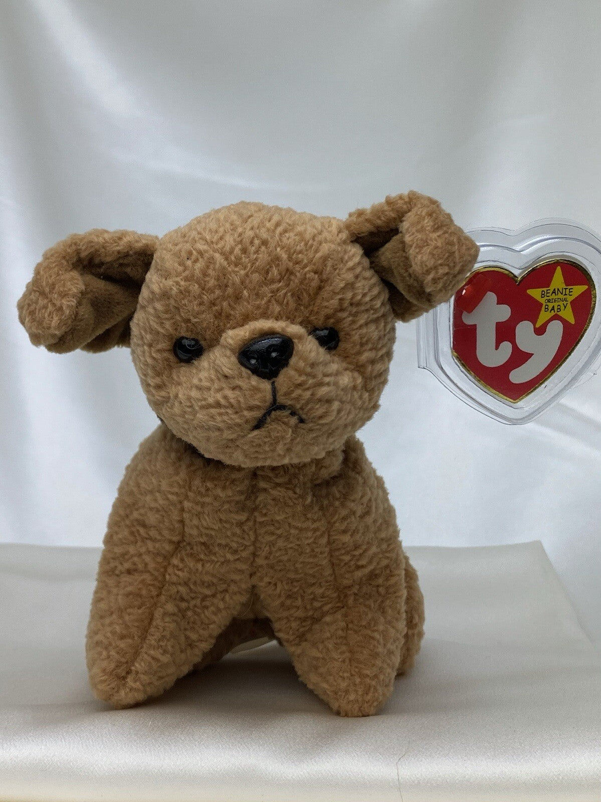 Rare Retired Ty Beanie Baby Tuffy The Dog 1996 Mint P E Pellets W Errors Vintage
