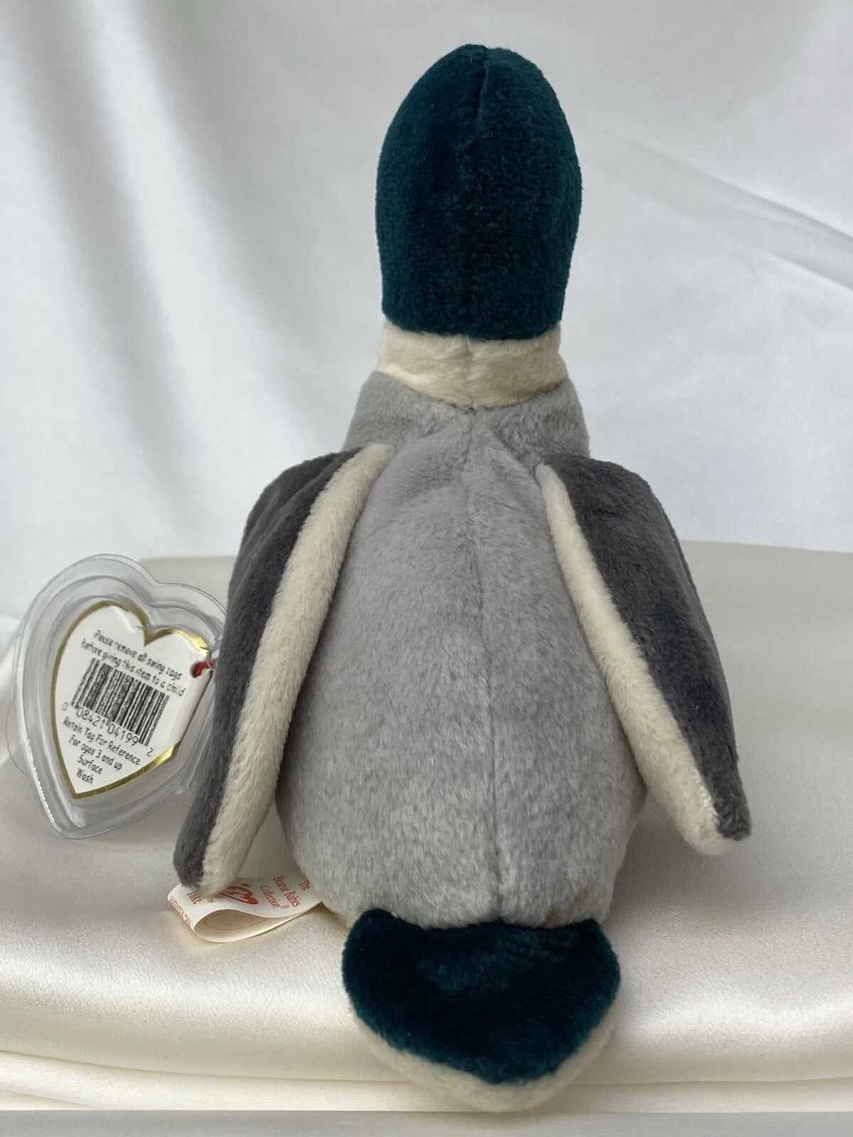 Rare Retired Ty Beanie Baby Jake The Duck 1997-1998 Mint Pellets Numerous Errors