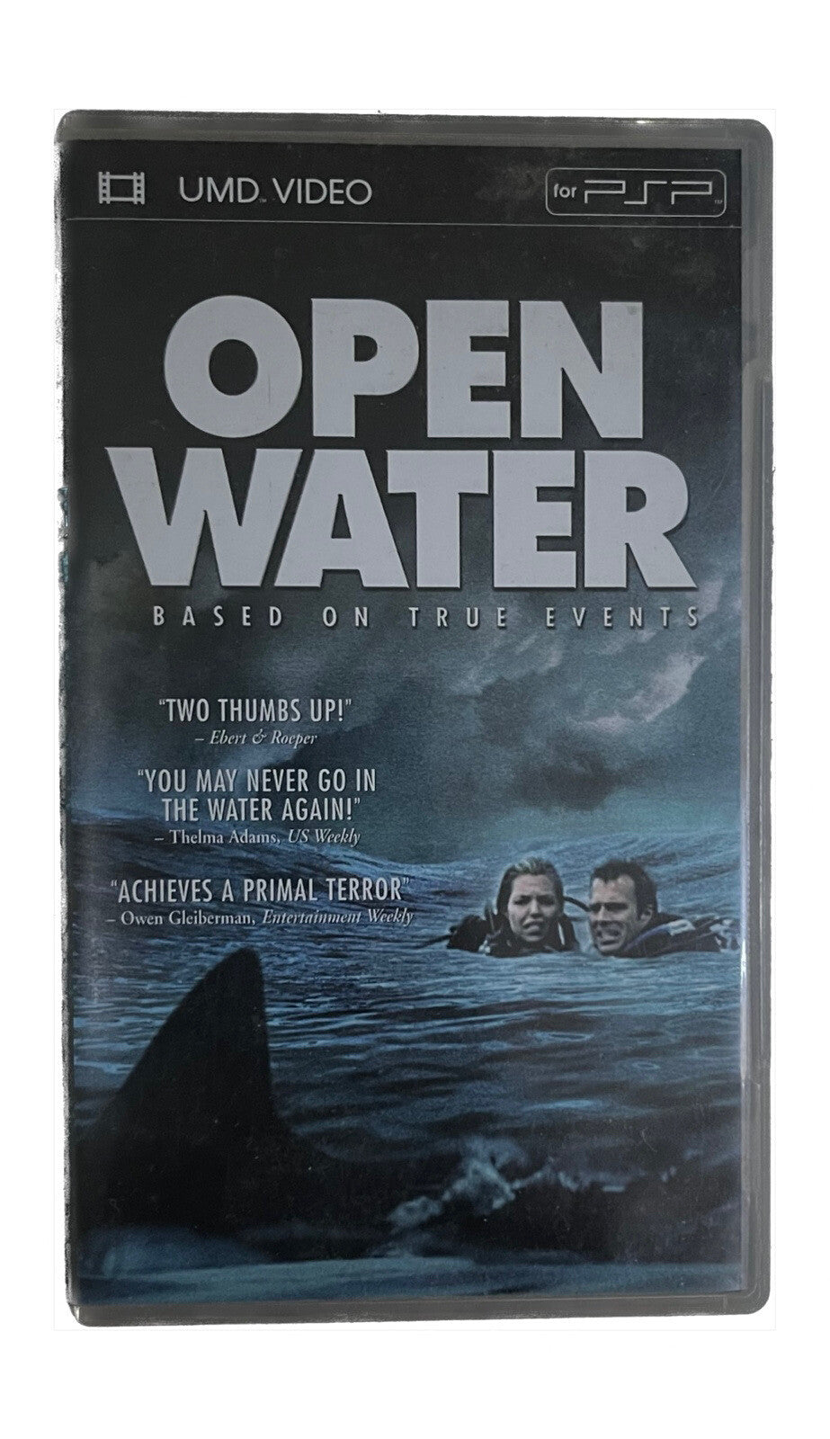 Open Water  PSP UMD Video Based On True Events Shark Movie Play Station Players