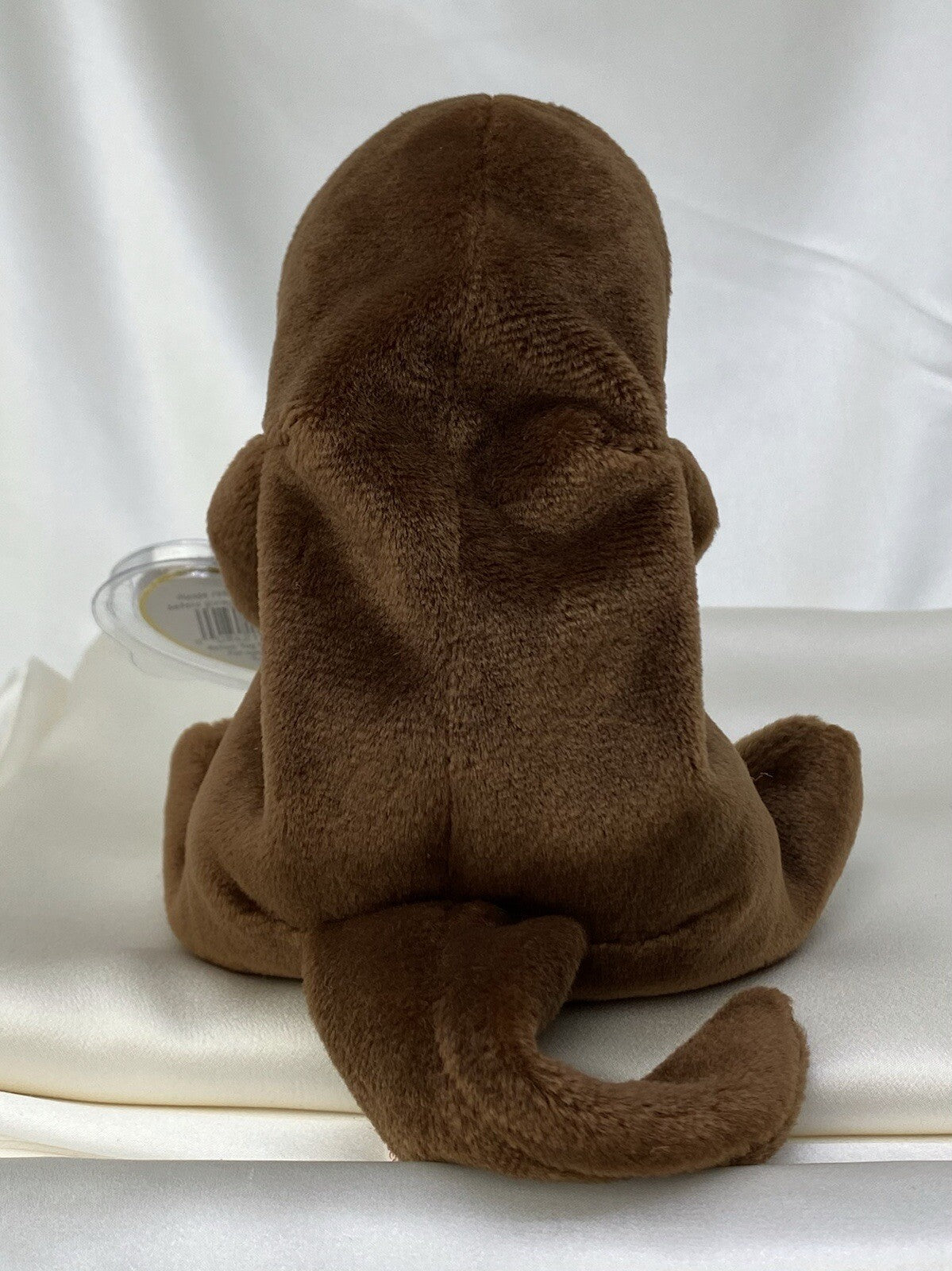 Nutria marina Ty Beanie Baby Seaweed, retirada, rara, 1995-1996, con bolitas y errores