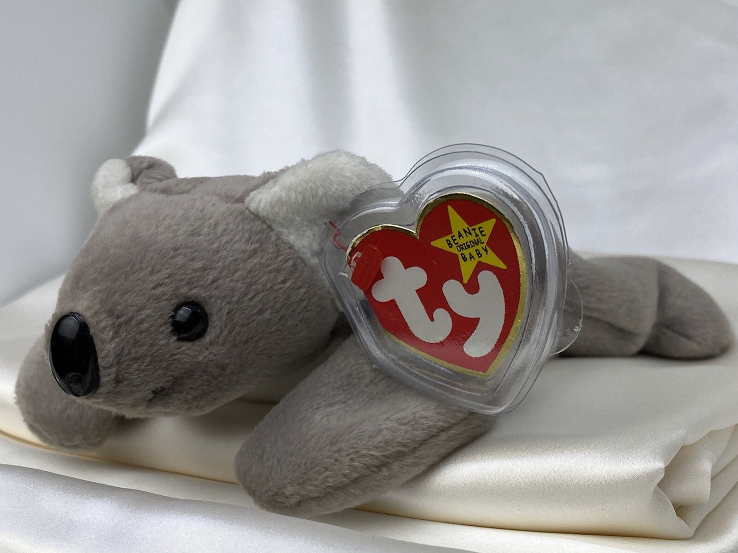 Rare Retired Ty Beanie Baby Mel The Koala 1996 Mint P.V.C. Pellets With Errors