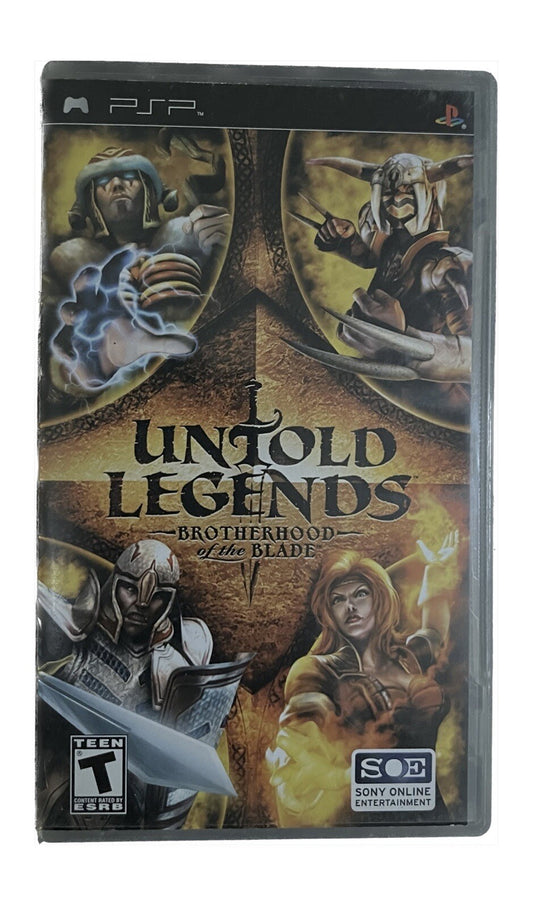 Untold Legends: Brotherhood of the Blade (Sony PSP, 2005) Play Station Players