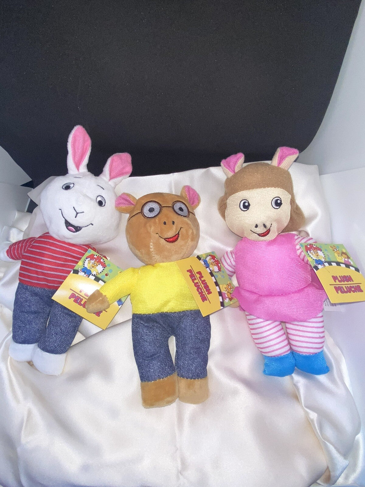 PBS Arthur Plush Stuffed Toy Set of 3 NWT Classroom Reading Buddies