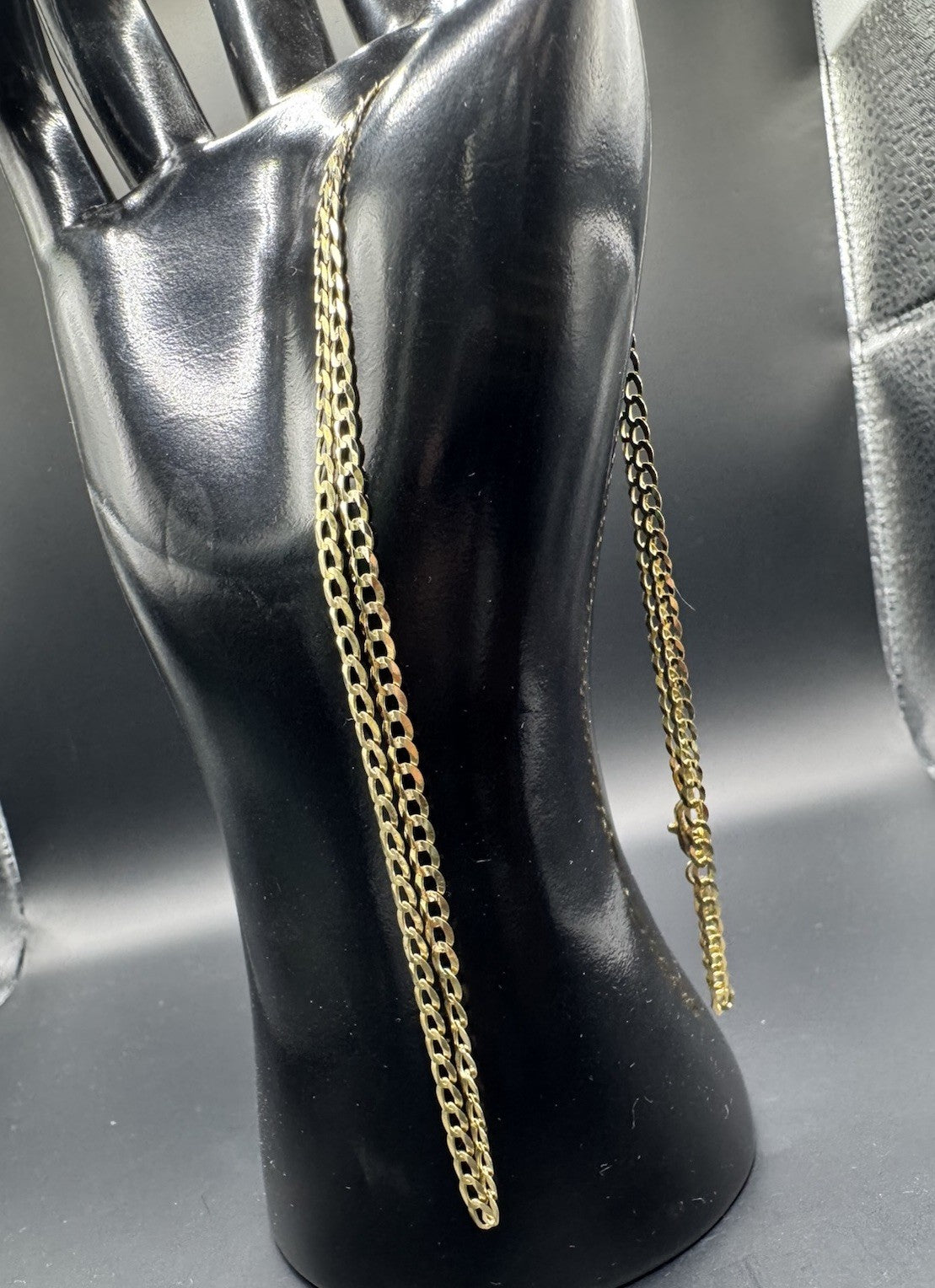 14K Yellow Gold Curb Chain Necklace 20.5in 3.04mm 6.2 Grams