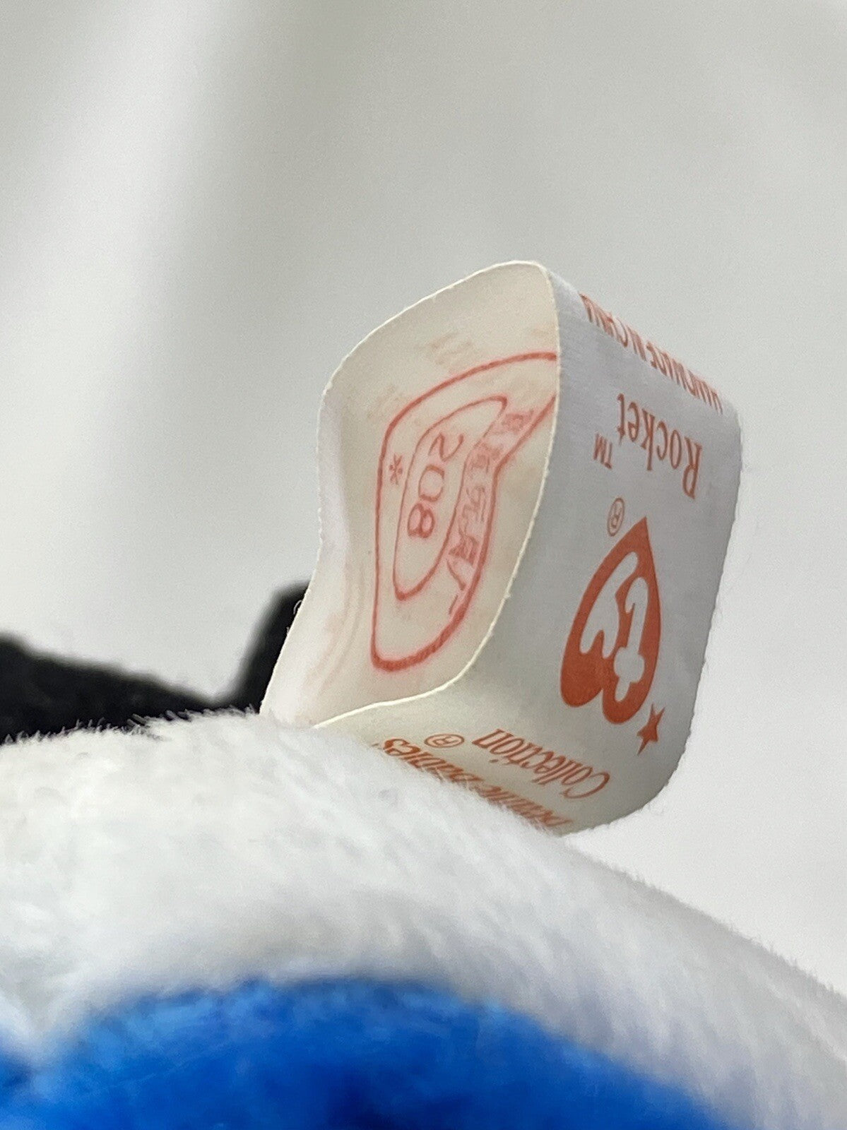 Rare Retired Ty Beanie Baby Rocket The Blue Jay 1997 Mint Pellets With Errors