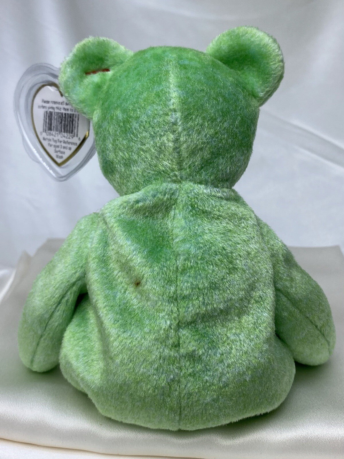 Rare Retired Ty Beanie Baby Kicks The Bear 1998-1999 P.E.Ultra Rare Tag W Errors