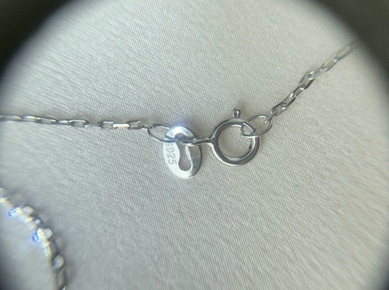 Italian Solid Sterling Silver 925 Adjustable 16in 1mm Chain Necklace UNISEX