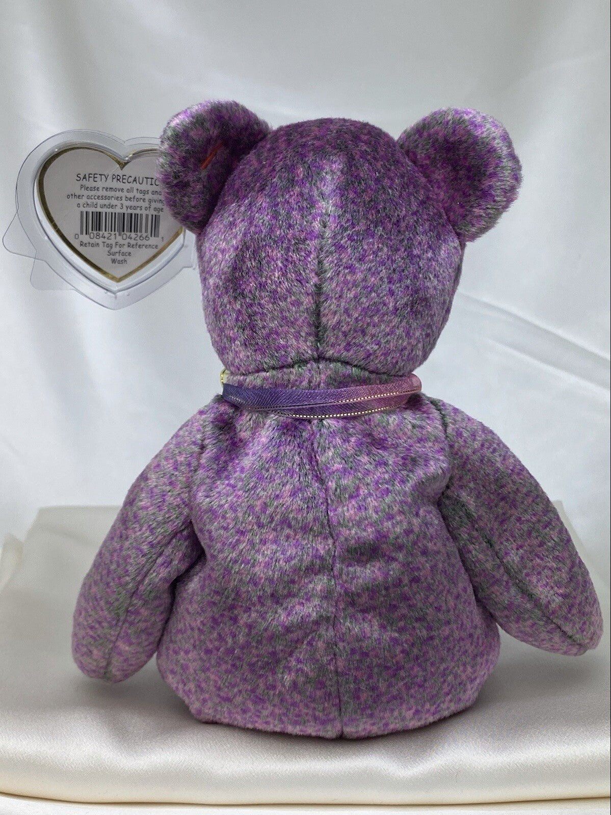 Rare Retired Ty Beanie Baby Signature Bear 2000 Mint P.E. Pellets With Errors
