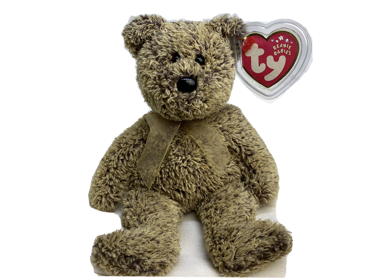 Ty Beanie Baby Harry The Bear Plush 2001 Retired with Errors