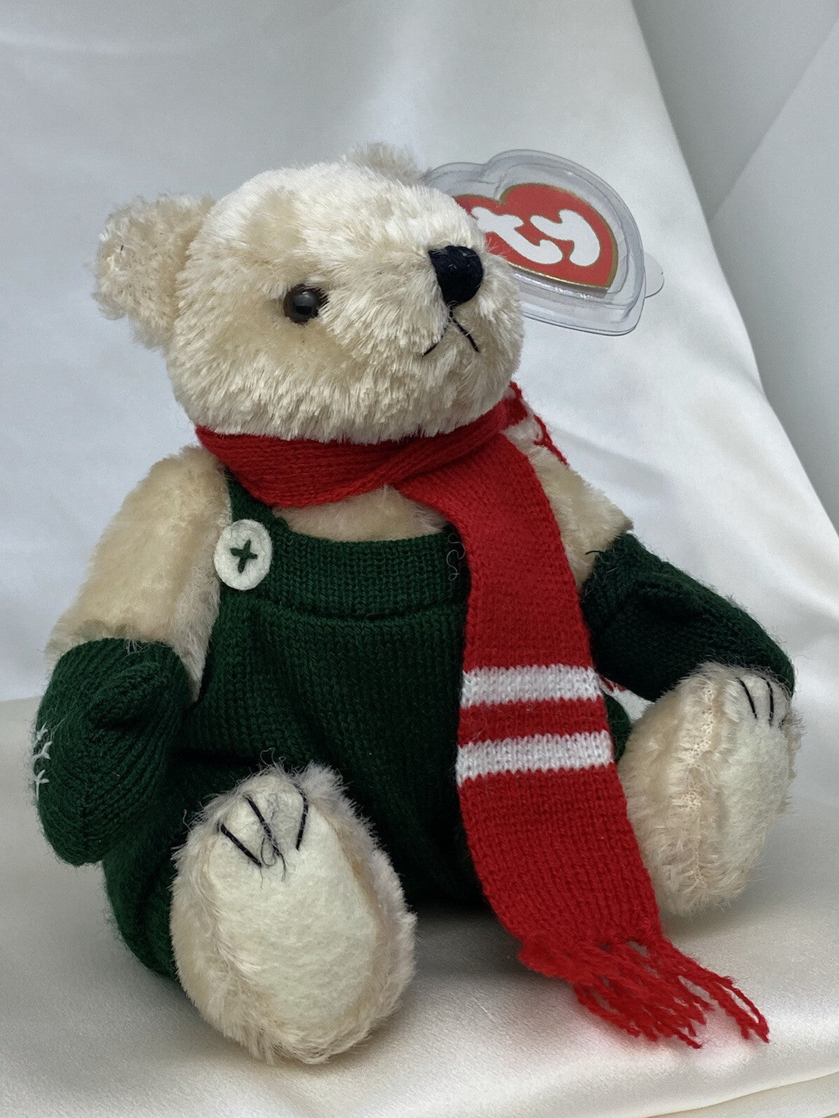 Rare Retired Ty Beanie Baby Weatherby Cold Hands Warm Heart 2000 Mint W Errors