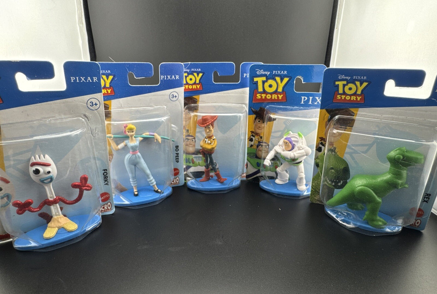 Disney Pixar Toy Story Woody y la pandilla, set de 5 minifiguras de colección, NUEVO