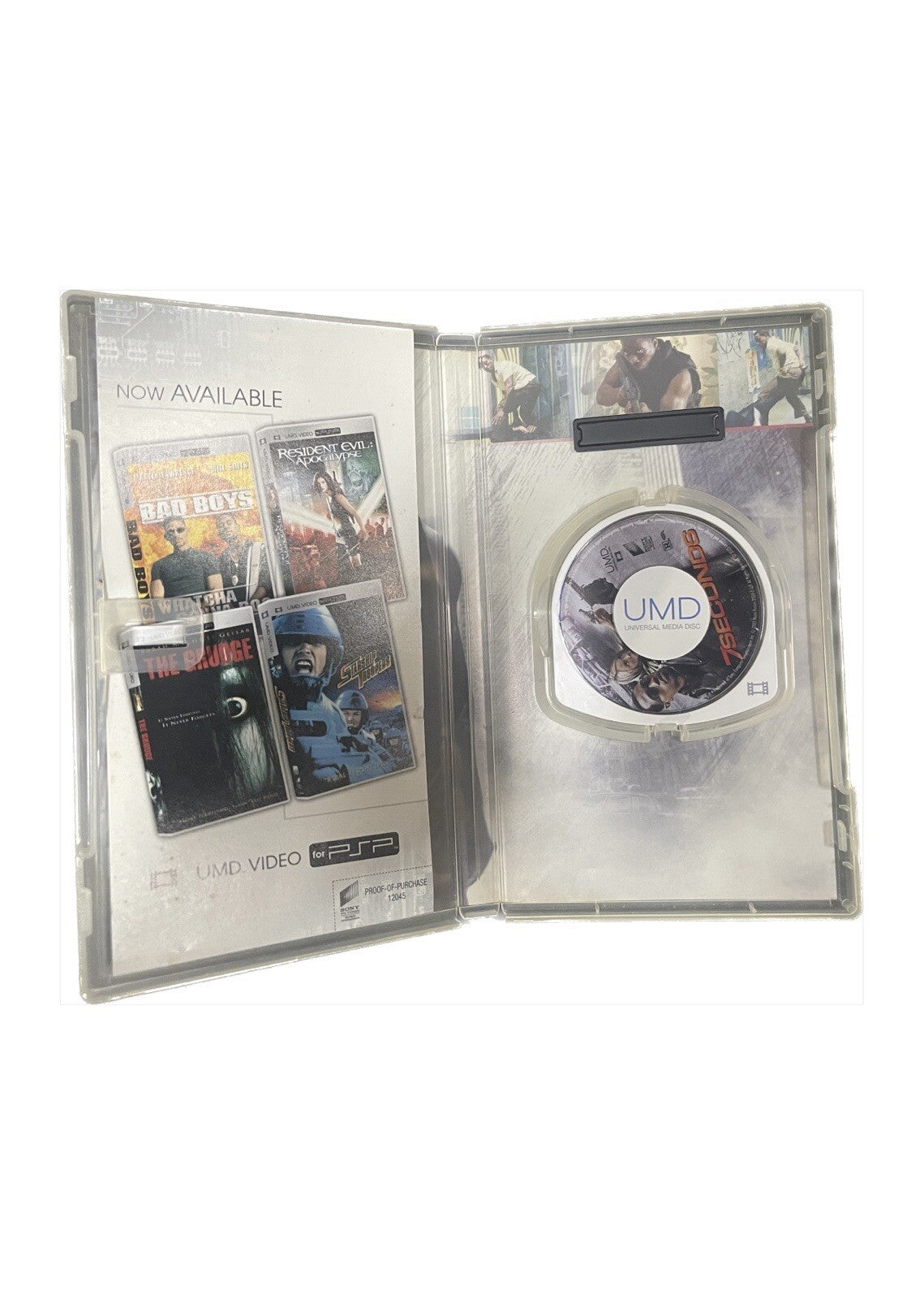 7 Seconds UMD Video PSP Wesley Snipes Timing Is Everything Playstation Players