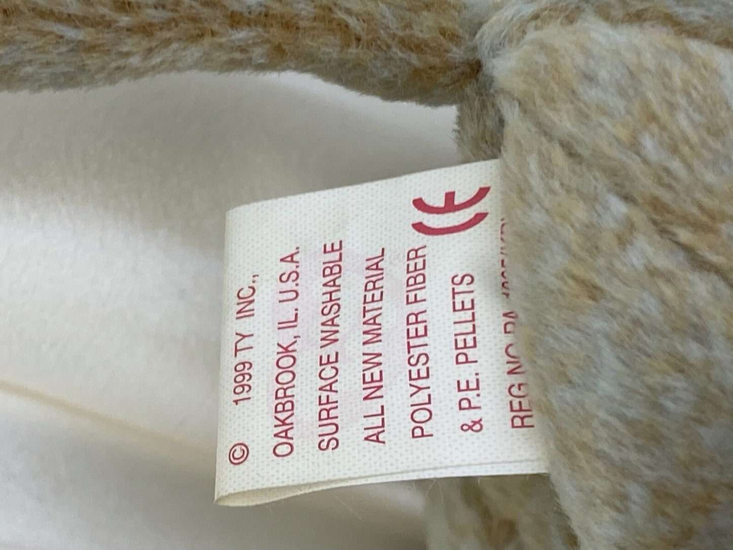 Rare Retired Ty Beanie Baby Scat the Cat 1998-1999 Mint P.E. Pellets With Errors