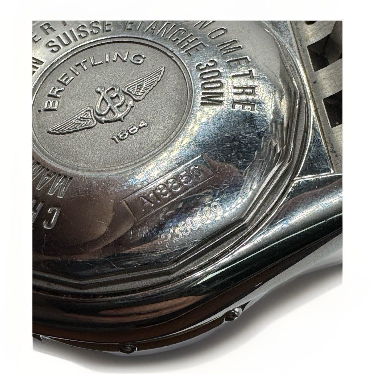 Breitling Chronomat Evolution A13356 Reloj automático para hombre con esfera plateada de 44 mm